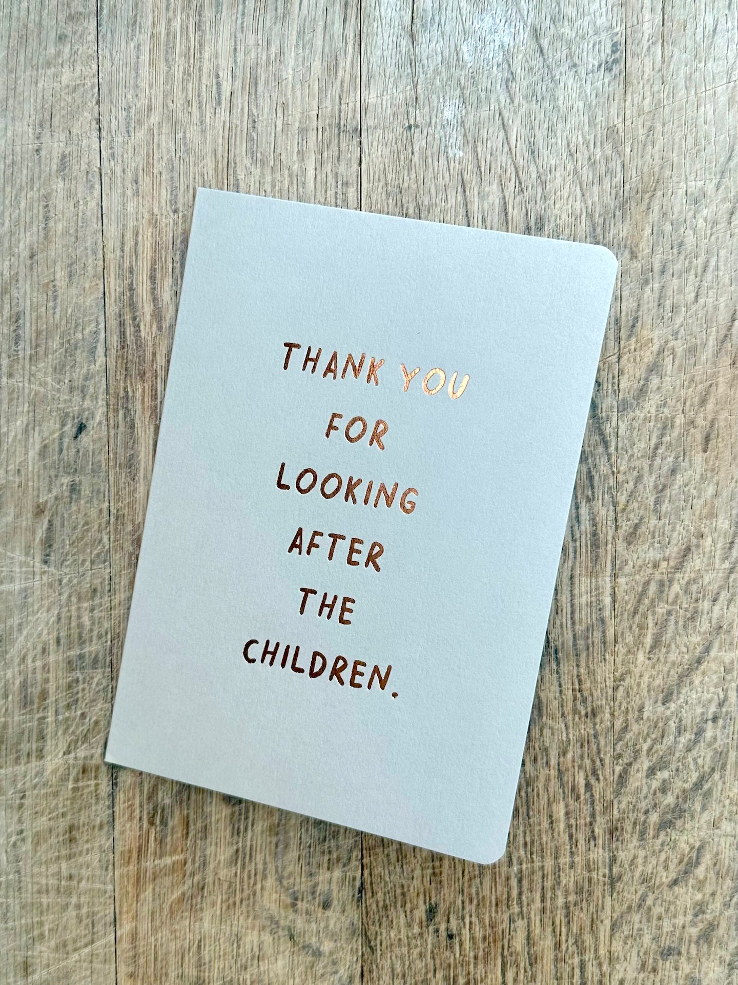 Thank You Children TA01 - Pack of 6