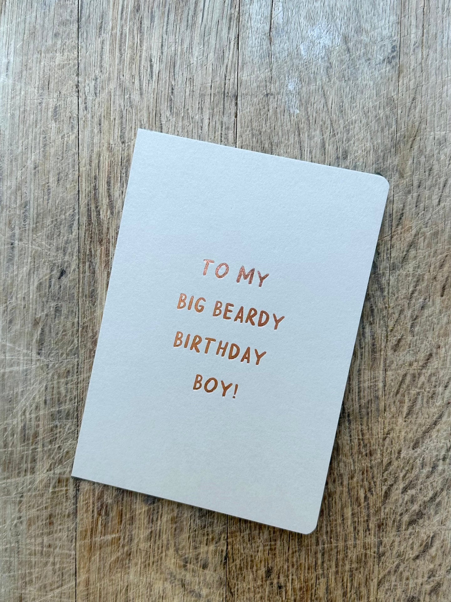 Beardy Birthday CA03 - Pack of 6