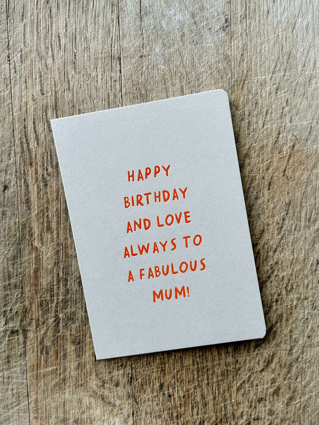 Fabulous Mum Birthday CA05 - Pack of 6
