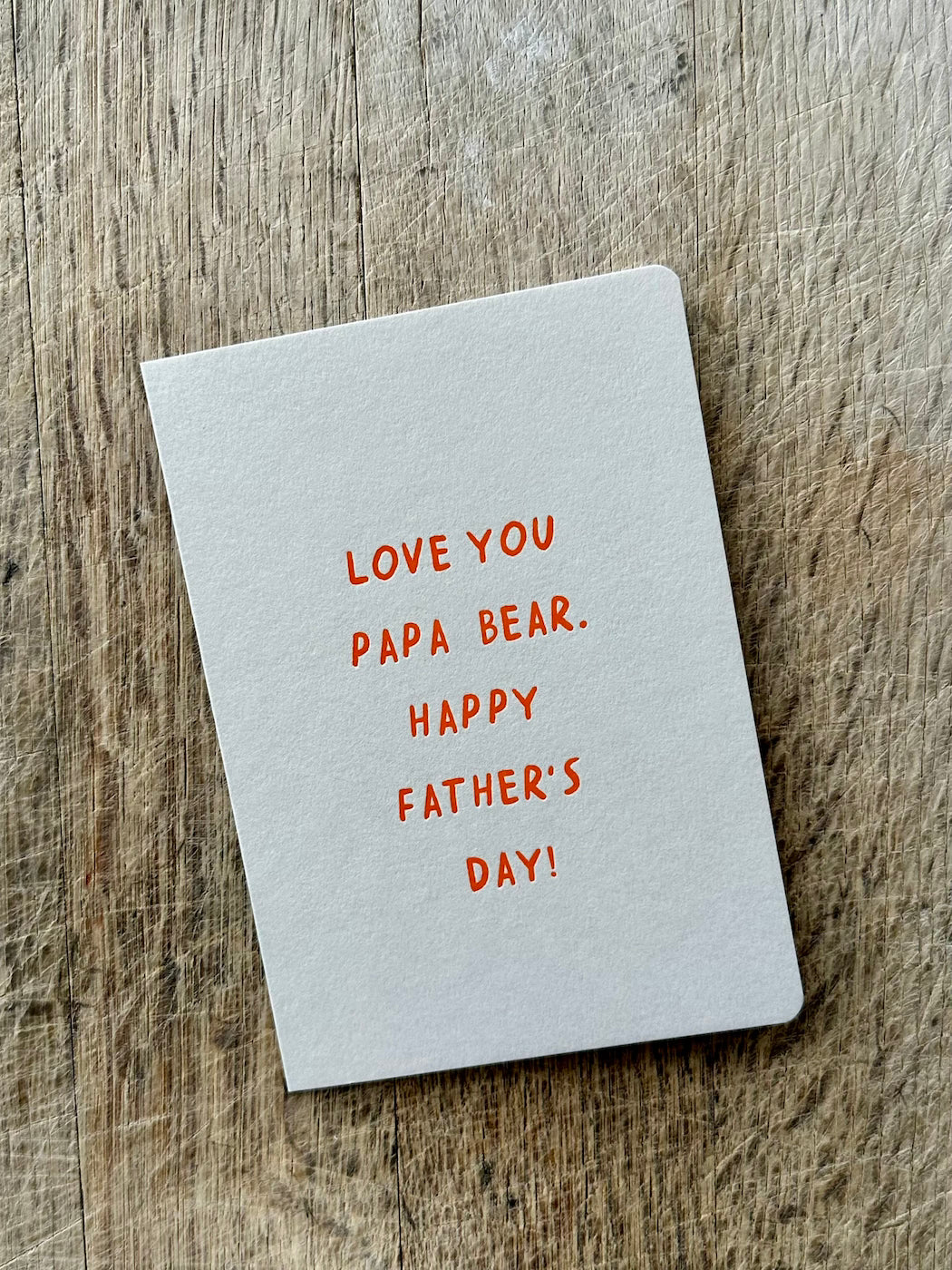 Bear Father's Day TTS03 - Pack of 6