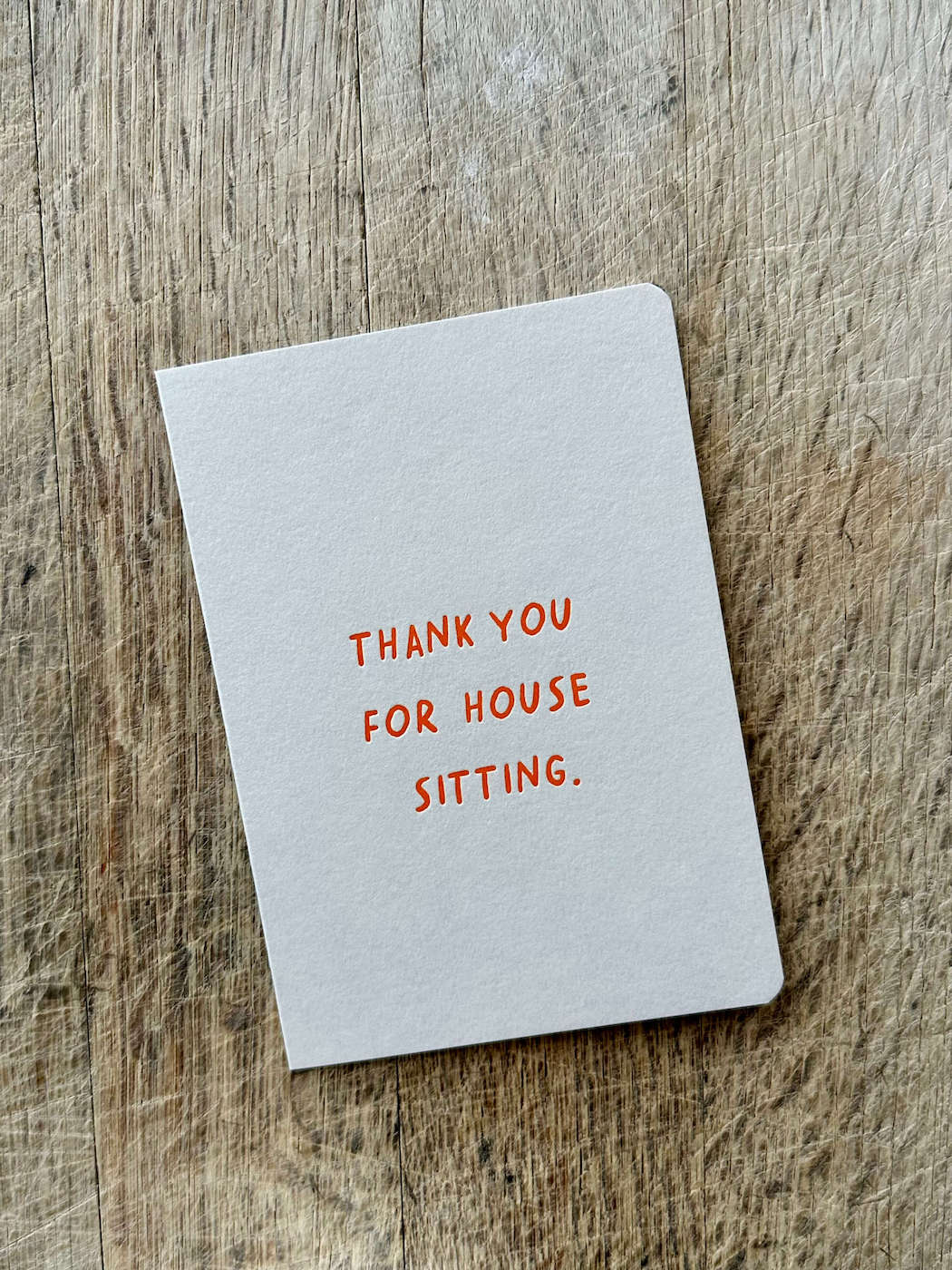 Thank You House TA07 - Pack of 6