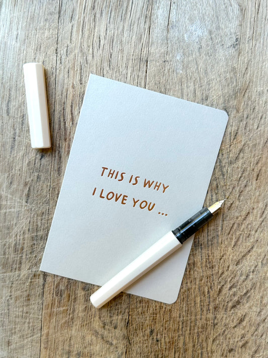 Why I Love You SW07 - Pack of 6