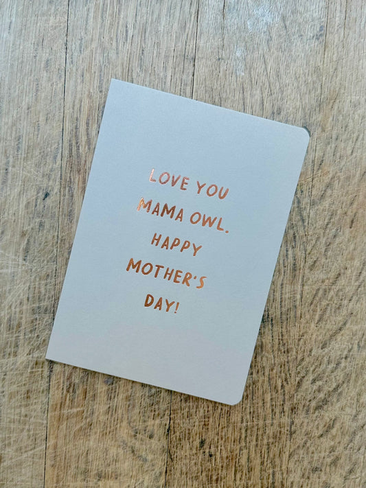 Owl Mother's Day TTS02 - Pack of 6