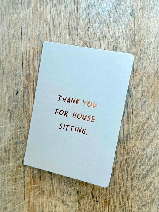 Thank You House TA07 - Pack of 6