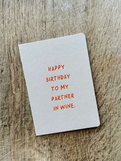 Partner in Wine CA06 - Pack of 6