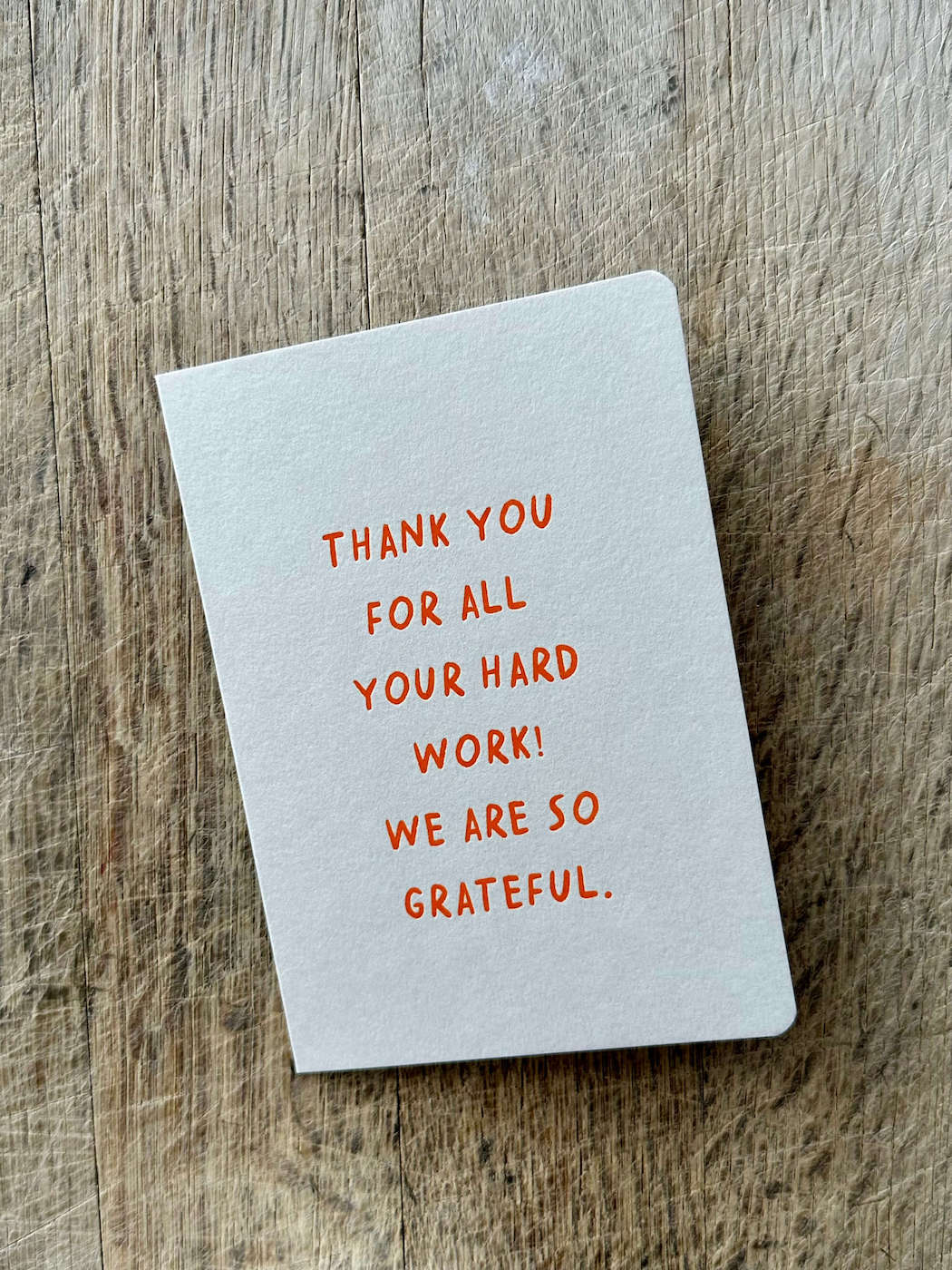 Thank You Work TA02 - Pack of 6