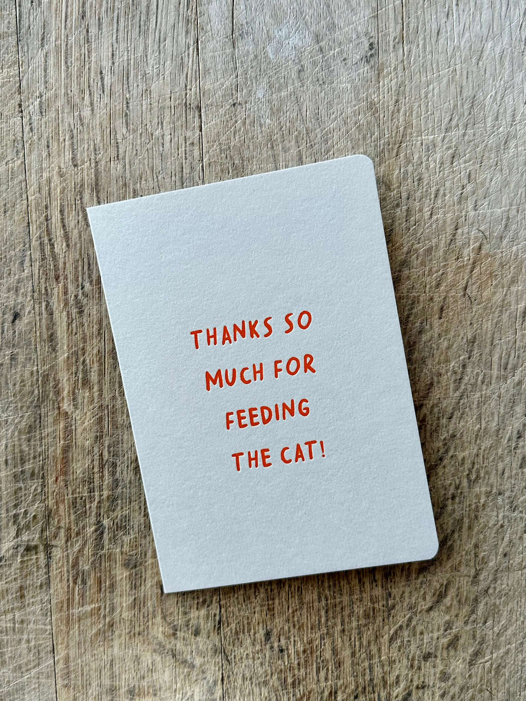 Thanks Cat TA08 - Pack of 6