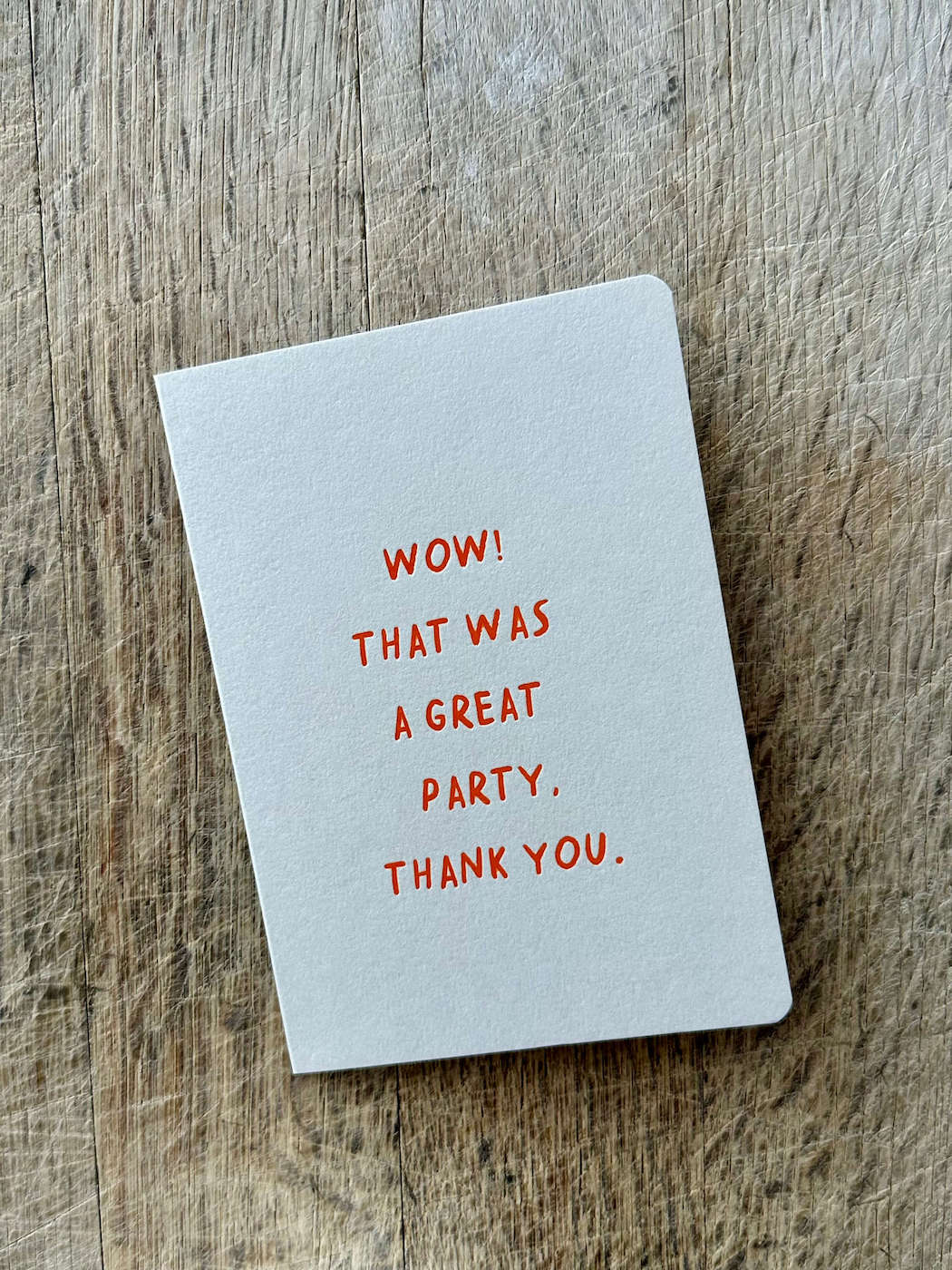 Thank you Party TA06 - Pack of 6