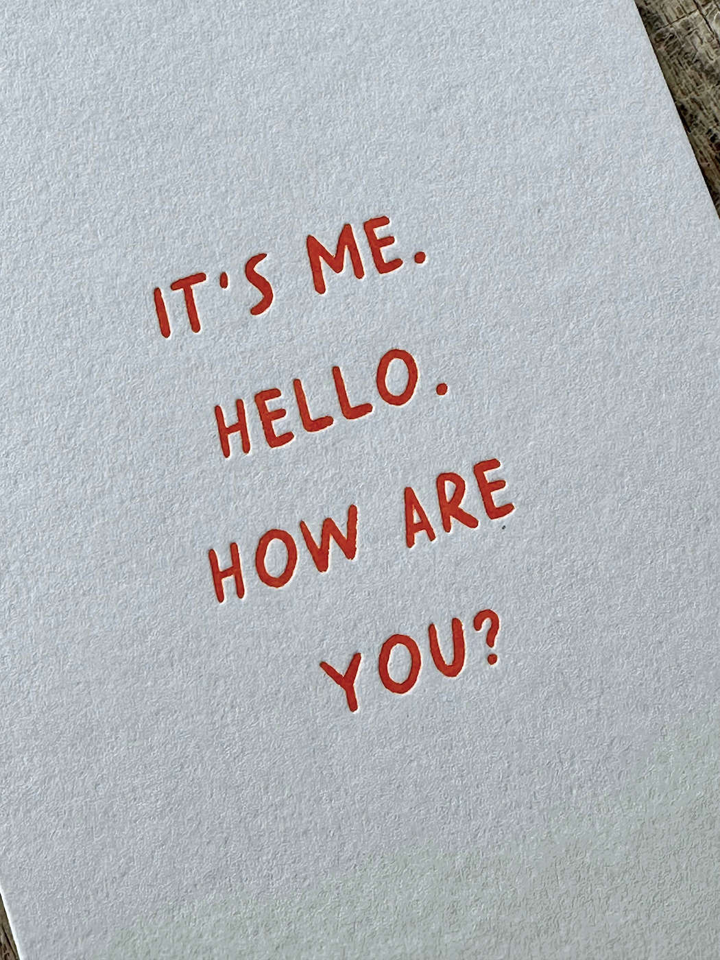 It's Me. Hello. EU04 - Pack of 6